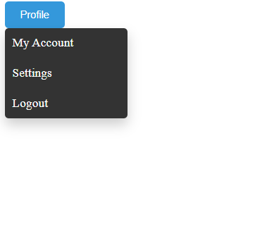 Profile Dropdown